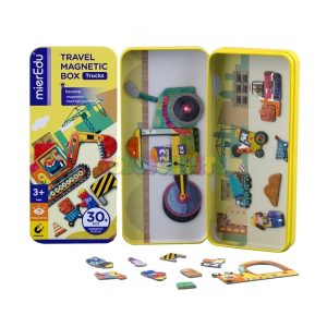 Puzzle Magnético Camiones y Excavadoras