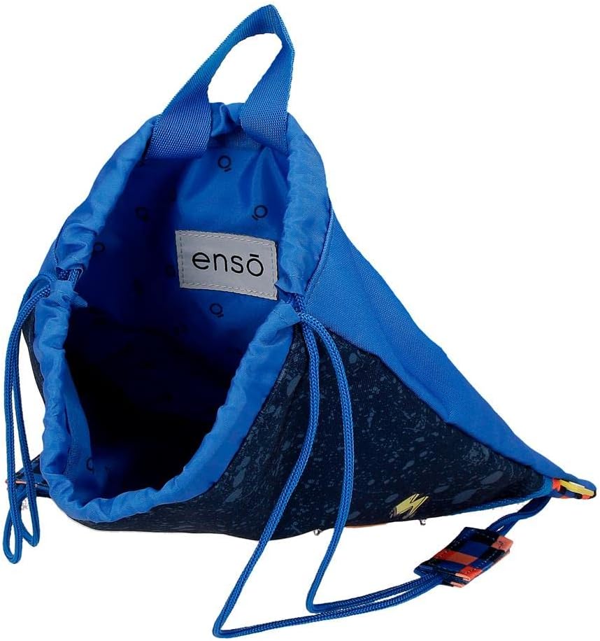Talega Enso Rob Friend Bolsa de Merienda Azul 27×34 cms Poliéster - Imagen 3