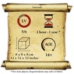 Rompecabezas Leonardo – Anaconda