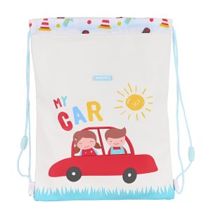 Saco plano preescolar guardería «My car» (SAFTA)