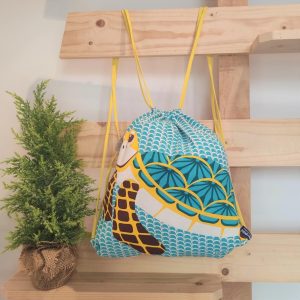 Saco Mochila Tortuga (COQ EN PÂTE)