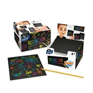 Bloc de notas negro para rascar – Buki