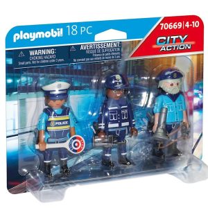 Set Figuras Policia City Action 70669 (PLAYMOBIL)