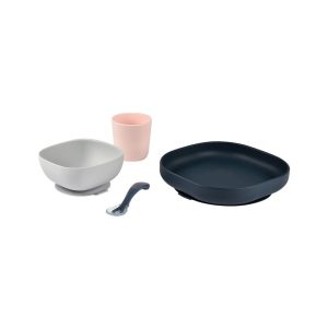 Set vajilla silicona 4 piezas – Night blue