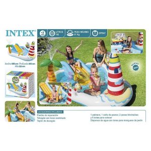 Set Piscina Activity Hinchable Pesca 188x218x99