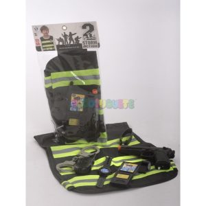 Set Policia con chaleco y accesorios Storm Action
