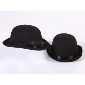 Sombrero Bombín negro Adulto