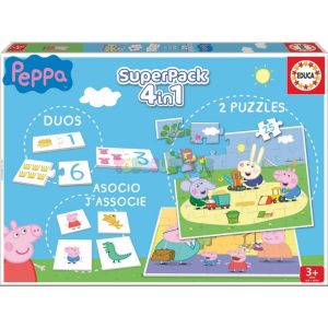 Superpack 4 en 1 Peppa Pig