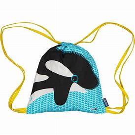 Talega o Saco de gimnasia algodón orgánico Orca (COQ EN PÂTE)