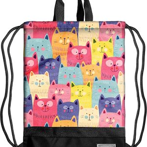 Saco Talega Mochila Plana Oh my Pop Gato (KARACTERMANIA)