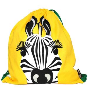 Talega Saco Plano Cebra Algodón Orgánico (COQ EN PÂTE)