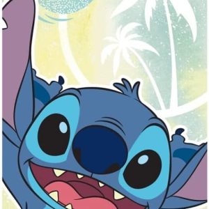 Toalla Playa Stitch Algodón Lilo and Stitch (NEW IMPORT)