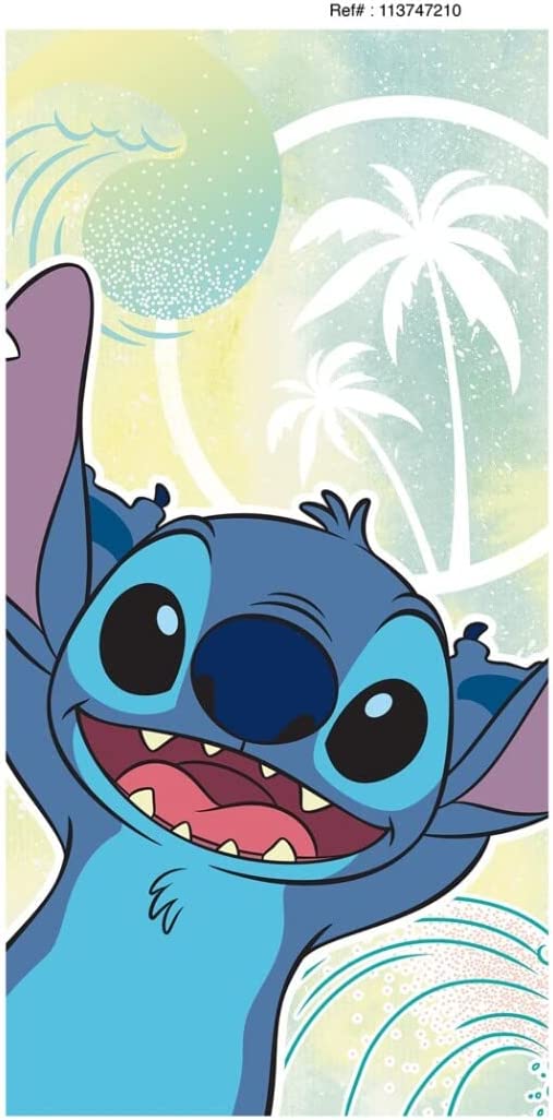 Toalla Playa Stitch Algodón Lilo and Stitch (NEW IMPORT)