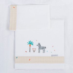 Tript.Sab.100% Alg.Cuna Kenia B/Lino