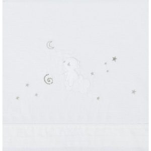 Triptico.Sabanas 40/50×80 Oso Nieve Blanco