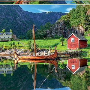 Puzzle 1500 piezas Barco Vikingo 18006 (EDUCA)