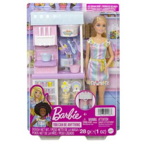 Muñeca Barbie Y Su Heladería (MATTEL)