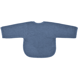 WÖRNER SÜDFROTTIER Babero de manga en casa con botón de presión azul oscuro